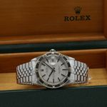 Rolex Datejust Turn-O-Graph 1625 (1971) - Zilver wijzerplaat 36mm Staal (3/7)