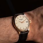 Patek Philippe Calatrava 5227R-001 (2019) - Beige dial 39 mm Rose Gold case (6/7)