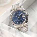 Rolex Datejust 36 116200 (2018) - Blauw wijzerplaat 36mm Staal (1/8)