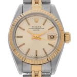 Rolex Lady-Datejust 6917 (1983) - Zilver wijzerplaat 26mm Goud/Staal (1/8)