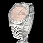 Rolex Datejust 36 16234 (1993) - Roze wijzerplaat 36mm Staal (2/8)