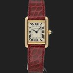 Cartier Tank Louis Cartier W1529856 (2011) - Zilver wijzerplaat 30mm Geelgoud (3/8)