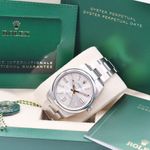 Rolex Oyster Perpetual 41 124300 (2022) - Silver dial 41 mm Steel case (7/7)