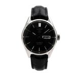 TAG Heuer Carrera Calibre 5 WAR201A.FC6266 (Onbekend (willekeurig serienummer)) - Zwart wijzerplaat 41mm Staal (2/8)