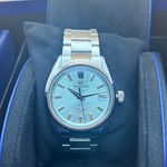 Grand Seiko Evolution 9 Collection SLGH021G (2024) - Turquoise wijzerplaat 40mm Staal (1/8)