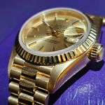 Rolex Lady-Datejust 69178 (1996) - Champagne dial 26 mm Yellow Gold case (1/5)