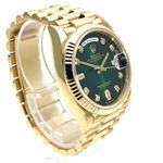 Rolex Day-Date 36 128238 (2022) - Green dial 36 mm Yellow Gold case (4/8)