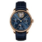 IWC Portuguese Perpetual Calendar IW504504 (2025) - Blue dial 45 mm Red Gold case (1/1)
