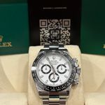 Rolex Daytona 116500LN (2017) - White dial 40 mm Steel case (2/8)