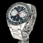 TAG Heuer Carrera Heuer-02T CBN2A1E.BA0643 (2021) - Blue dial 44 mm Steel case (2/8)