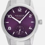 NOMOS Club 757 (2025) - Purple dial 34 mm Steel case (1/1)