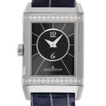 Jaeger-LeCoultre Reverso Classique 211.8.44 (2017) - Silver dial 34 mm Steel case (5/8)