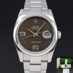 Rolex Datejust 36 116200 (2019) - Brons wijzerplaat 36mm Staal (1/8)