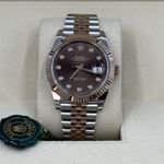 Rolex Datejust 41 126331 (Onbekend (willekeurig serienummer)) - Bruin wijzerplaat 41mm Staal (3/8)