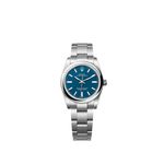 Rolex Oyster Perpetual 34 124200 (2025) - Blue dial 34 mm Steel case (1/1)