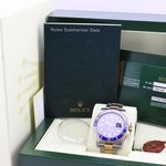 Rolex Submariner Date 116613LB (2011) - Blauw wijzerplaat 40mm Goud/Staal (3/4)