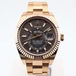 Rolex Sky-Dweller 326935 (2021) - Grey dial 42 mm Rose Gold case (1/8)