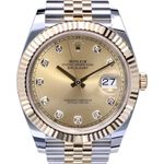 Rolex Datejust 41 126333 (2023) - Champagne wijzerplaat 41mm Goud/Staal (5/8)