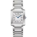 Cartier Tank Française WSTA0105 (2025) - Silver dial 32 mm Steel case (1/1)