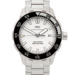 IWC Aquatimer Automatic 2000 IW356805 (2011) - Wit wijzerplaat 44mm Staal (1/4)