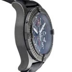 Breitling Super Avenger M13370 (2009) - Black dial 48 mm Steel case (7/8)