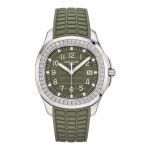 Patek Philippe Aquanaut 5267/200A-011 (2024) - Groen wijzerplaat 39mm Staal (3/6)