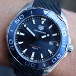TAG Heuer Aquaracer WAY101C (2022) - 43mm Staal (1/8)