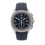 Patek Philippe Aquanaut 5968G-001 (2025) - Blue dial 42 mm White Gold case (1/7)