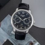 Glashütte Original Senator Observer 100-14-07-02-30 (2015) - Zwart wijzerplaat 44mm Staal (3/8)