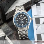 Omega Seamaster Diver 300 M 2551.80.00 (1999) - Blue dial 36 mm Steel case (1/8)