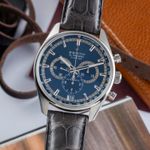 Zenith El Primero 36'000 VpH 03.2041.400/51.C496 (2012) - Blue dial 42 mm Steel case (3/8)