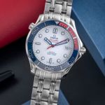 Omega Seamaster Diver 300 M 212.32.41.20.04.001 (Onbekend (willekeurig serienummer)) - Wit wijzerplaat 41mm Staal (3/8)