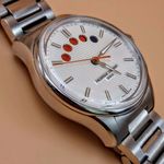 Frederique Constant Yacht Timer GMT FC-380ST4H6B (2025) - Wit wijzerplaat 42mm Staal (2/8)