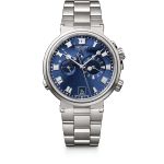 Breguet Marine 5547TI/Y1/TZ0 (2026) - Blauw wijzerplaat 40mm Titanium (1/1)