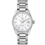 TAG Heuer Carrera Lady WBK1316.BA0652 (2023) - White dial 36 mm Steel case (3/3)