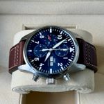 IWC Pilot Chronograph IW377714 (2021) - Blue dial 43 mm Steel case (4/7)