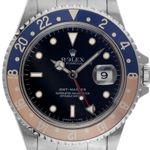 Rolex GMT-Master 16700 (1993) - Zwart wijzerplaat 40mm Staal (1/8)