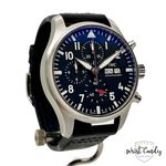 IWC Pilot Chronograph IW378001 (2023) - Black dial 43 mm Steel case (3/8)