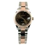 Rolex Datejust 31 278271 (2022) - Bruin wijzerplaat 31mm Staal (2/8)