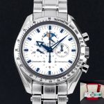 Omega Speedmaster Professional Moonwatch Moonphase 3575.20 (2002) - White dial 42 mm Aluminium case (1/7)