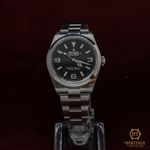 Rolex Explorer 124270 (2022) - Black dial 36 mm Steel case (4/8)