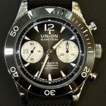 Union Glashütte Noramis Chronograph D012.927.18.057.00 (Unknown (random serial)) - Black dial 43 mm Steel case (1/1)