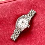 Rolex Lady-Datejust 79179 (1999) - Silver dial 26 mm White Gold case (5/8)
