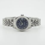 Rolex Lady-Datejust 79174 (2001) - Blauw wijzerplaat 26mm Staal (3/8)