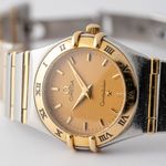 Omega Constellation Ladies 795.1202 (1998) - Champagne dial 25 mm Gold/Steel case (3/8)