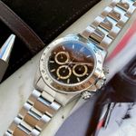 Rolex Daytona 16520 (1996) - Zwart wijzerplaat 40mm Staal (7/8)