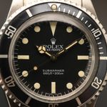 Rolex Submariner No Date 5513 (1982) - Zwart wijzerplaat 40mm Staal (7/8)