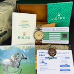 Rolex Datejust 36 16013 (1987) - Champagne dial 36 mm Gold/Steel case (3/8)