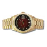 Rolex Day-Date 36 18038 (1986) - Rood wijzerplaat 36mm Geelgoud (6/6)