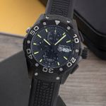 TAG Heuer Aquaracer 500M CAJ2180 (Unknown (random serial)) - Black dial 44 mm Titanium case (3/8)
